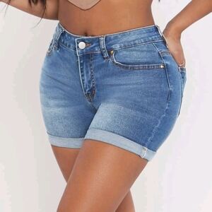 Denim Blue Women's Shorts